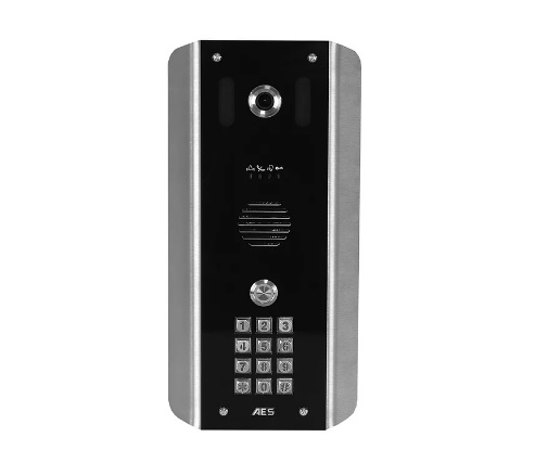 video entry panel with keypad
